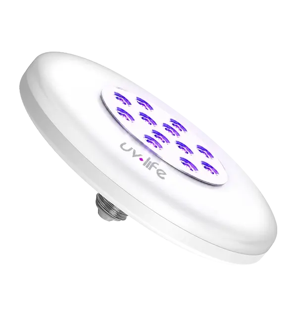 Ampolleta UV-C UFO 200 de UV-Life con sensor de presencia para laboratorio