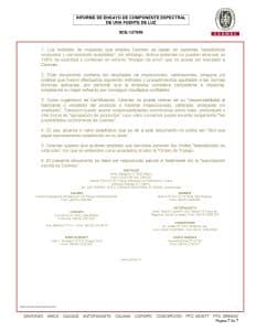 Certificación de producto Bureau Veritas de los equipos UV-C UV-Life, página 7