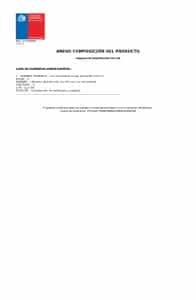 Registro del Instituto de Salud Pública de Chile (ISP) para UV-Life, página 2
