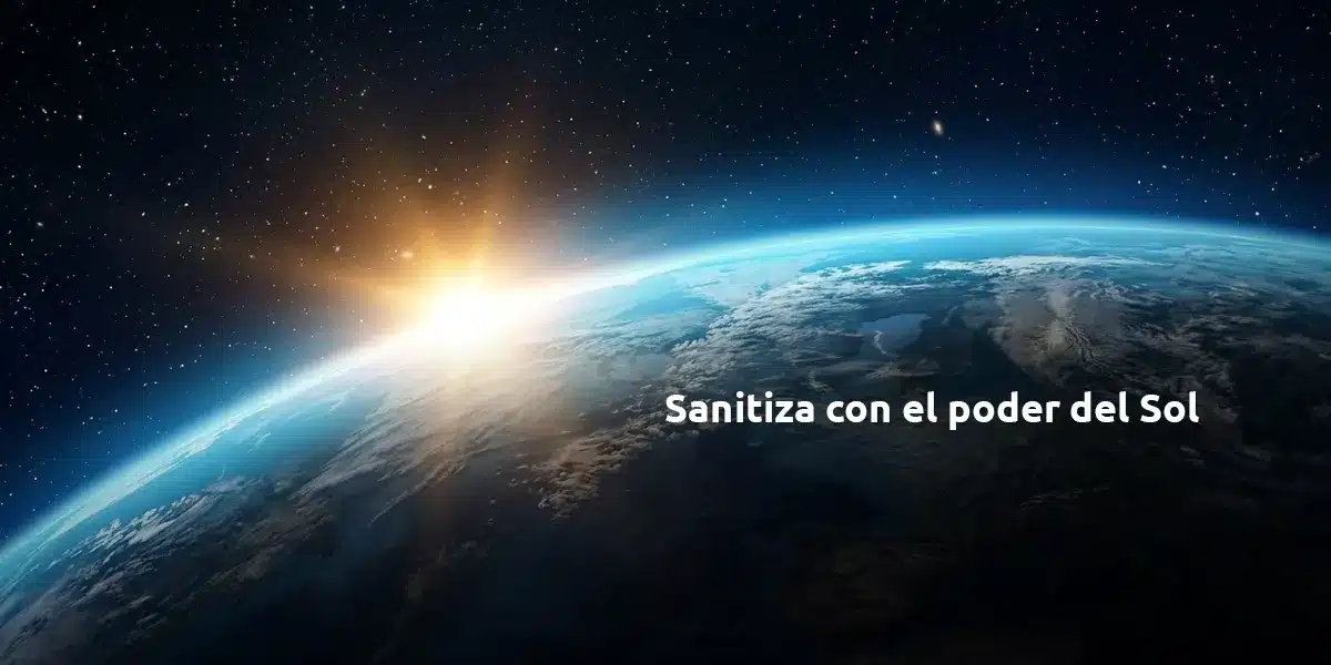 Sanitiza con el poder del sol UVLife